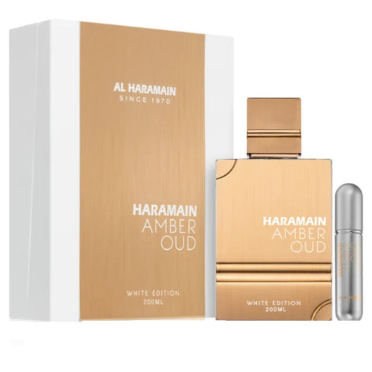 AL Haramain Amber Oud White Edition EDP 200ML (U)