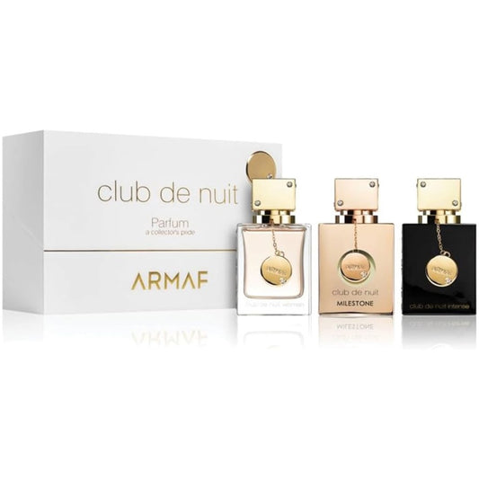 Armaf Club De Nuit Set Parfum 3x30ML(Woman+ Intense Woman+ Milestone)