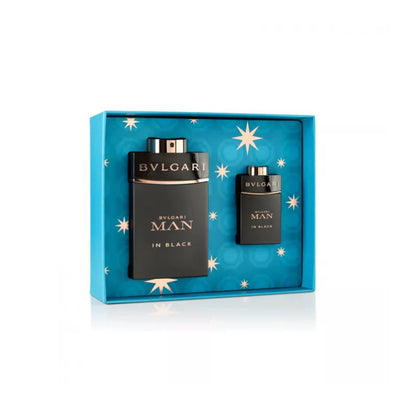 Bvlgari Man In Black Set EDP 100ML+EDP 15ML (For Men)