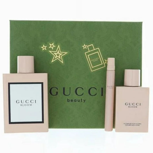 Gucci Bloom Set EDP 100ML+EDP 10ML+BL 100ML (For Women)