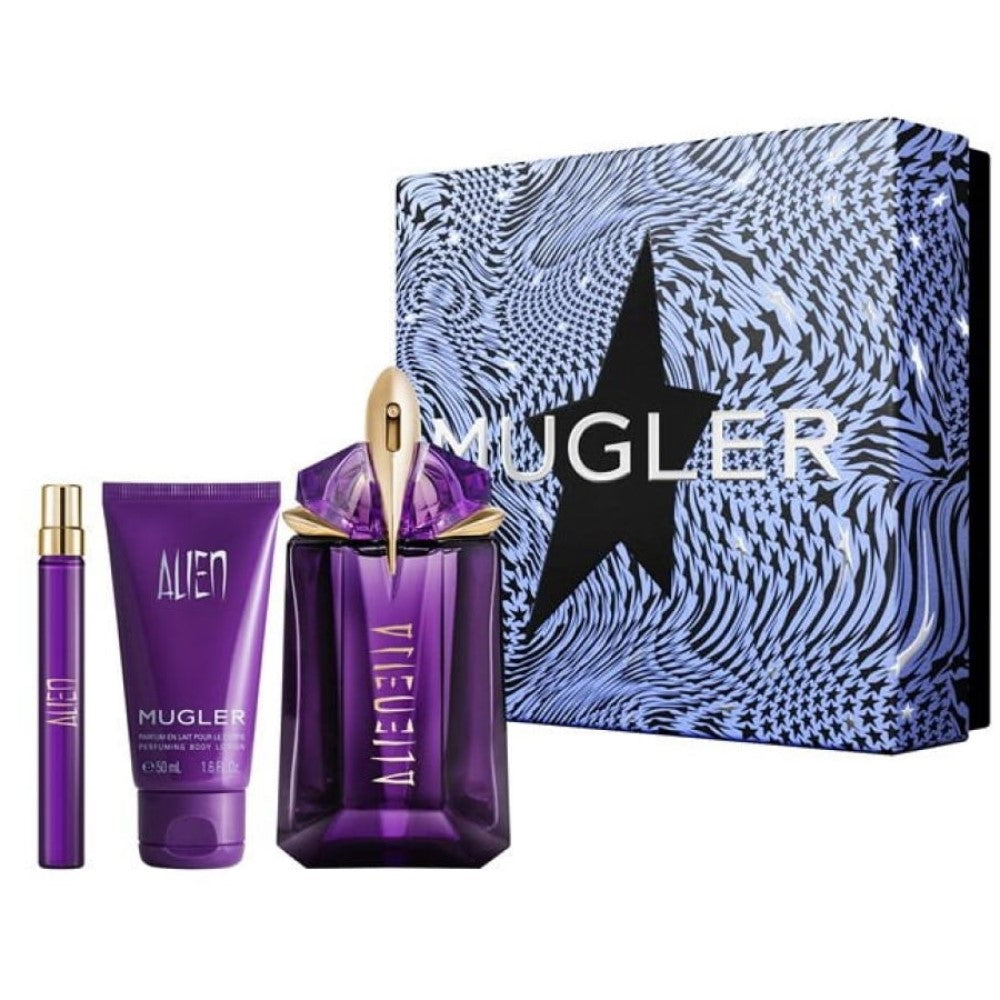 Thierry Mugler Alien EDP 3Pc Set (EDP 60ml+10ml+50ml Body Lotion)