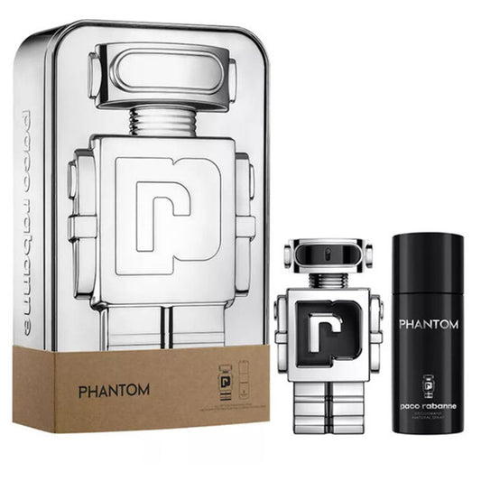 Paco Rabanne Phantom Set EDT 100ML+Deodorant 150ML (For Men)