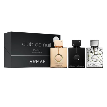 Armaf Club De Nuit (M)Set Parfum 3x30ML(Intense Man+ Sillage+ Milestone)