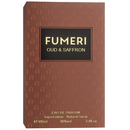 Fumeri Oud & Saffron Eau De Parfum 100ML (For Men)