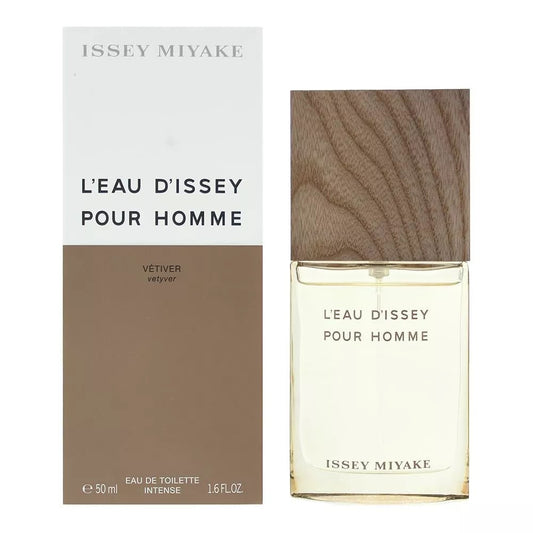 Issey Miyake L'Eau D'ISSEY Pour Homme Vetiver EDT Intense 50 ML (For Men)