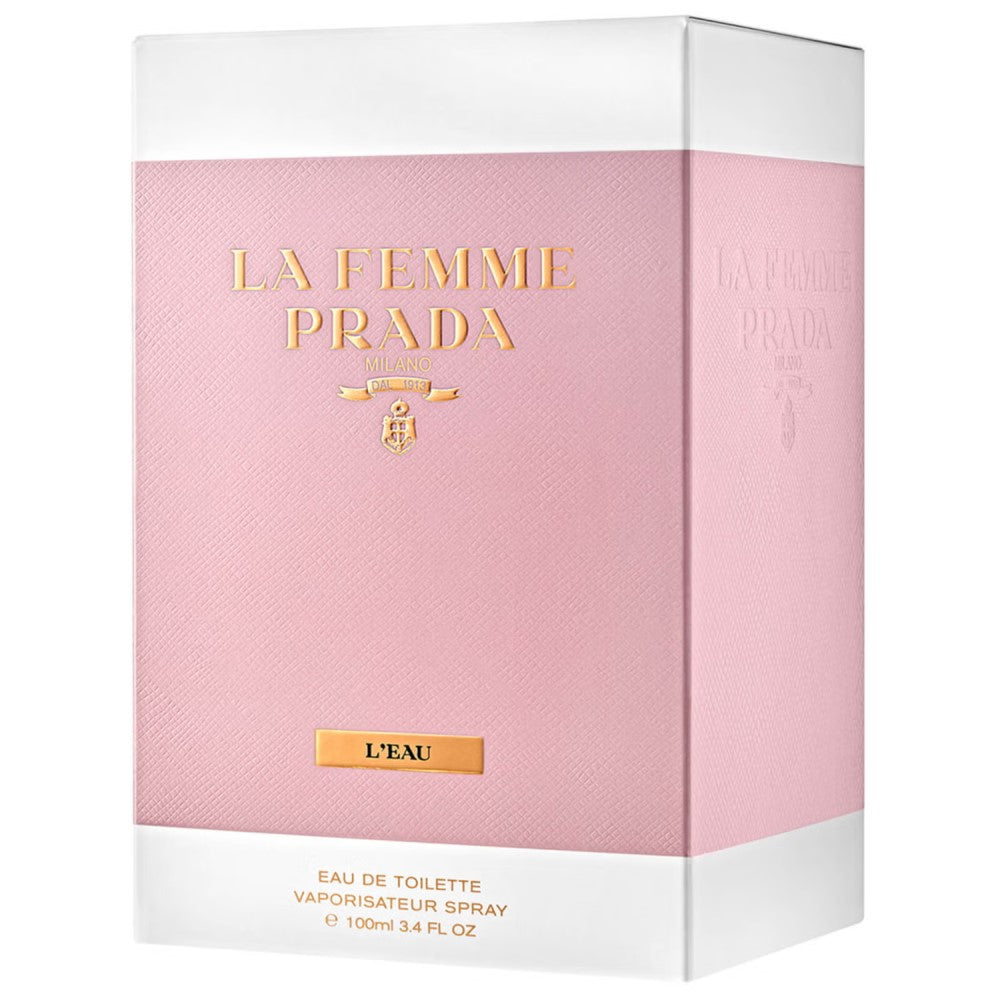 Prada La Femme L Eau Eau De Toilette 100ML For Women SCENT N ESSENCE