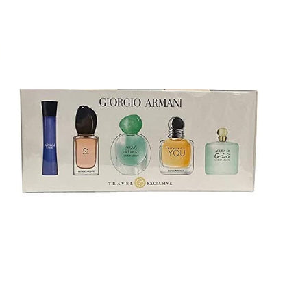 Giorgio Armani Women 5pc Travel Set