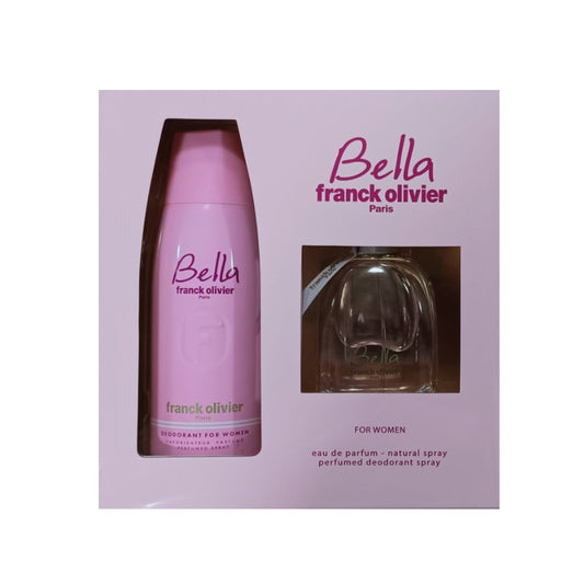 Franck Olivier Bella for Women 75ml Edp + 250ml Deodorant Coffret Set