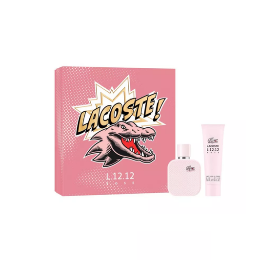 Lacoste Rose 50ml Edp + 50ml Body Lotion Giftset