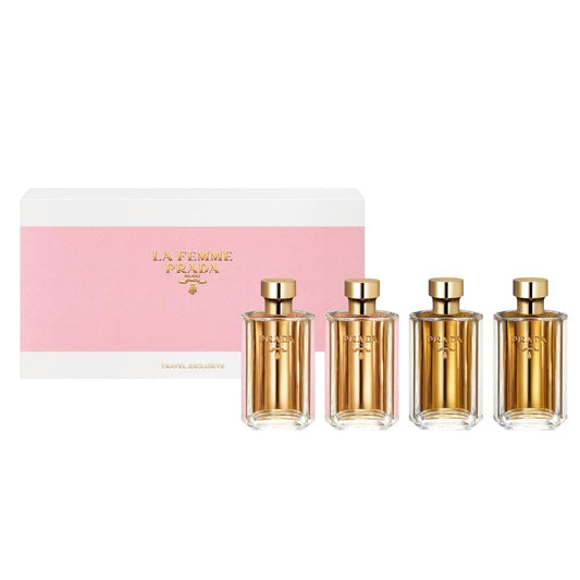 Prada Travel Exclusive 4pc Miniature Set for Women